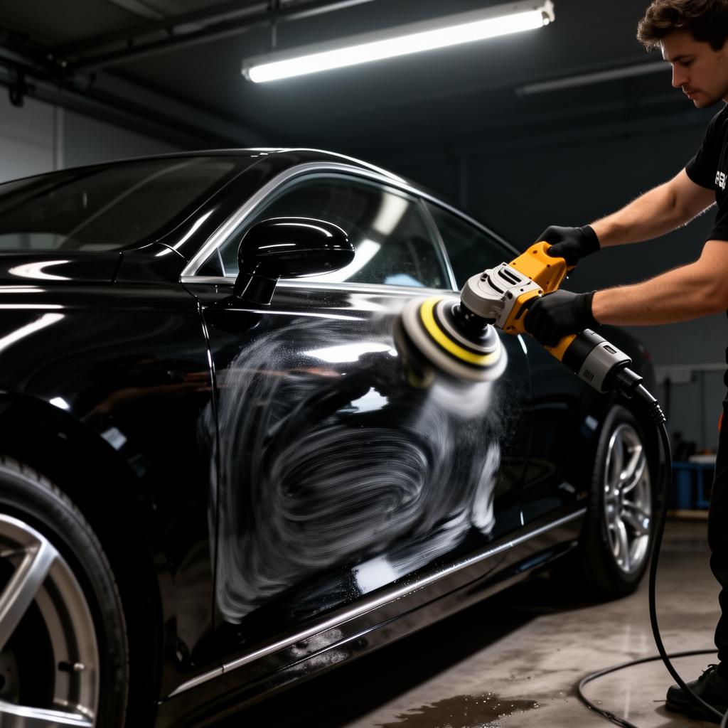 Swirl Removal · Black Coupe